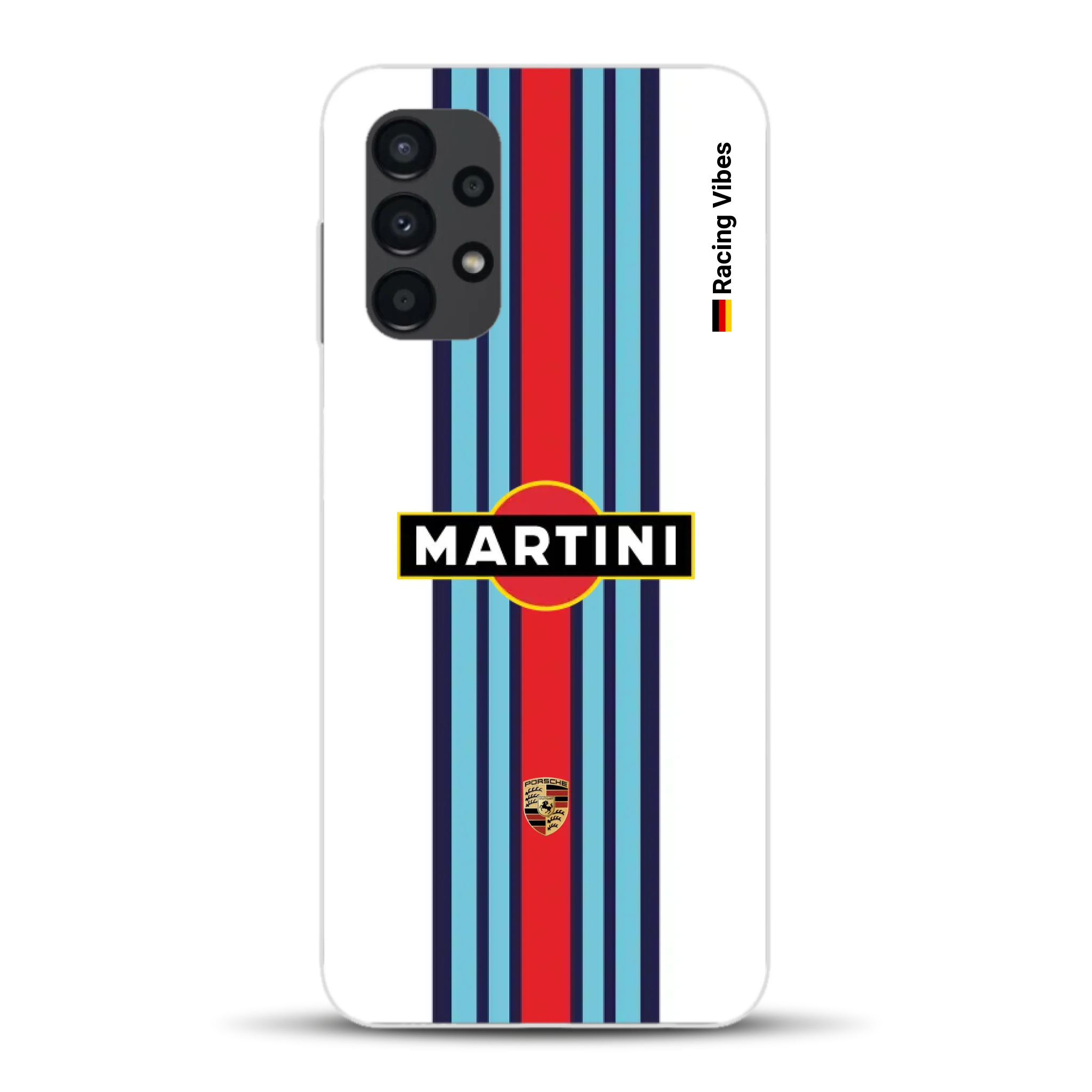 Martini Porsche Livery #1 - Individuelle Handyhülle für Samsung