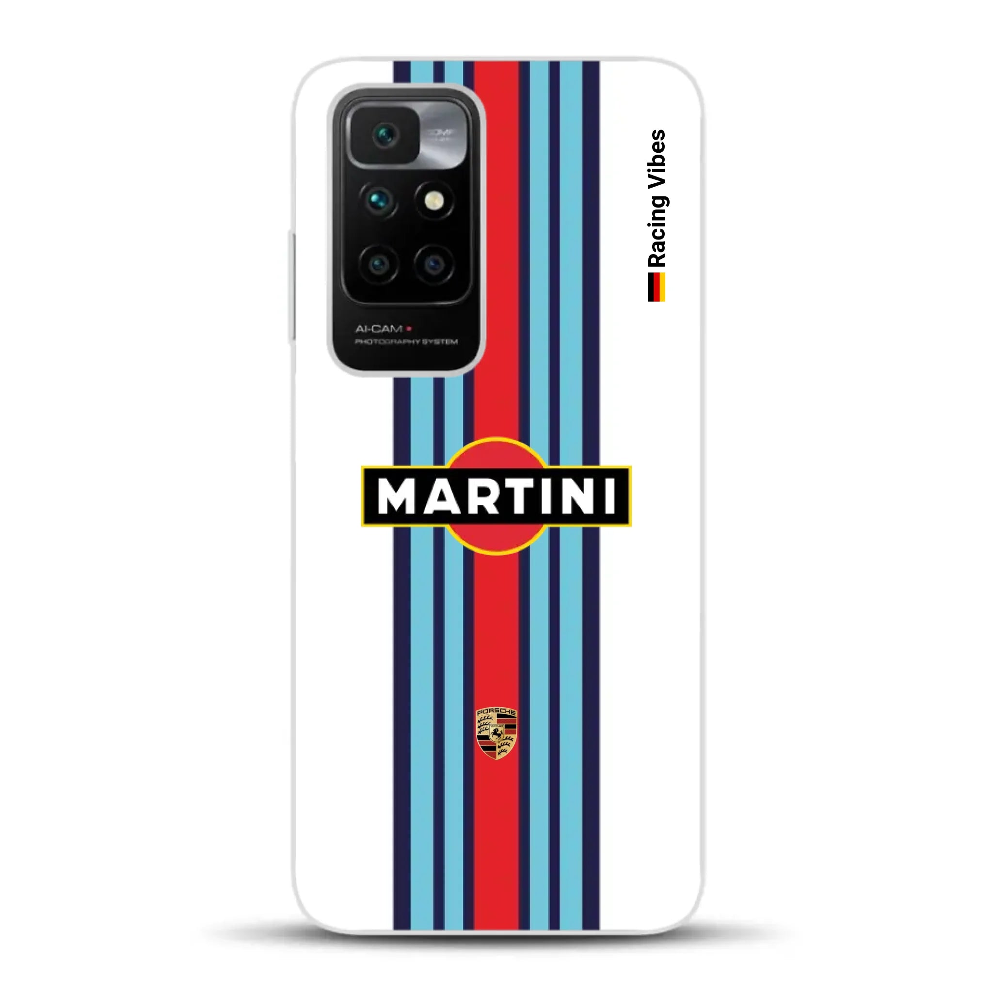 Martini Porsche Livery #1 - Custom phone case for Xiaomi
