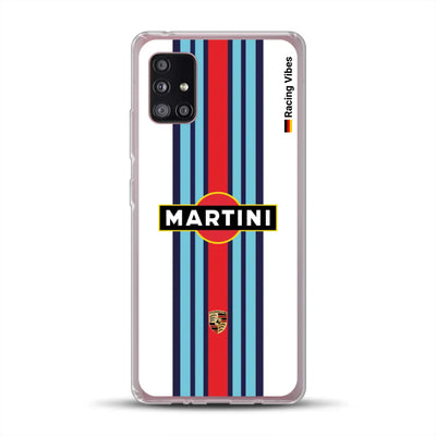 Martini Porsche Livery #1 - Custom phone case for Samsung