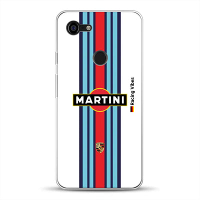 Martini Porsche Livery #1 - Custom phone case for Google