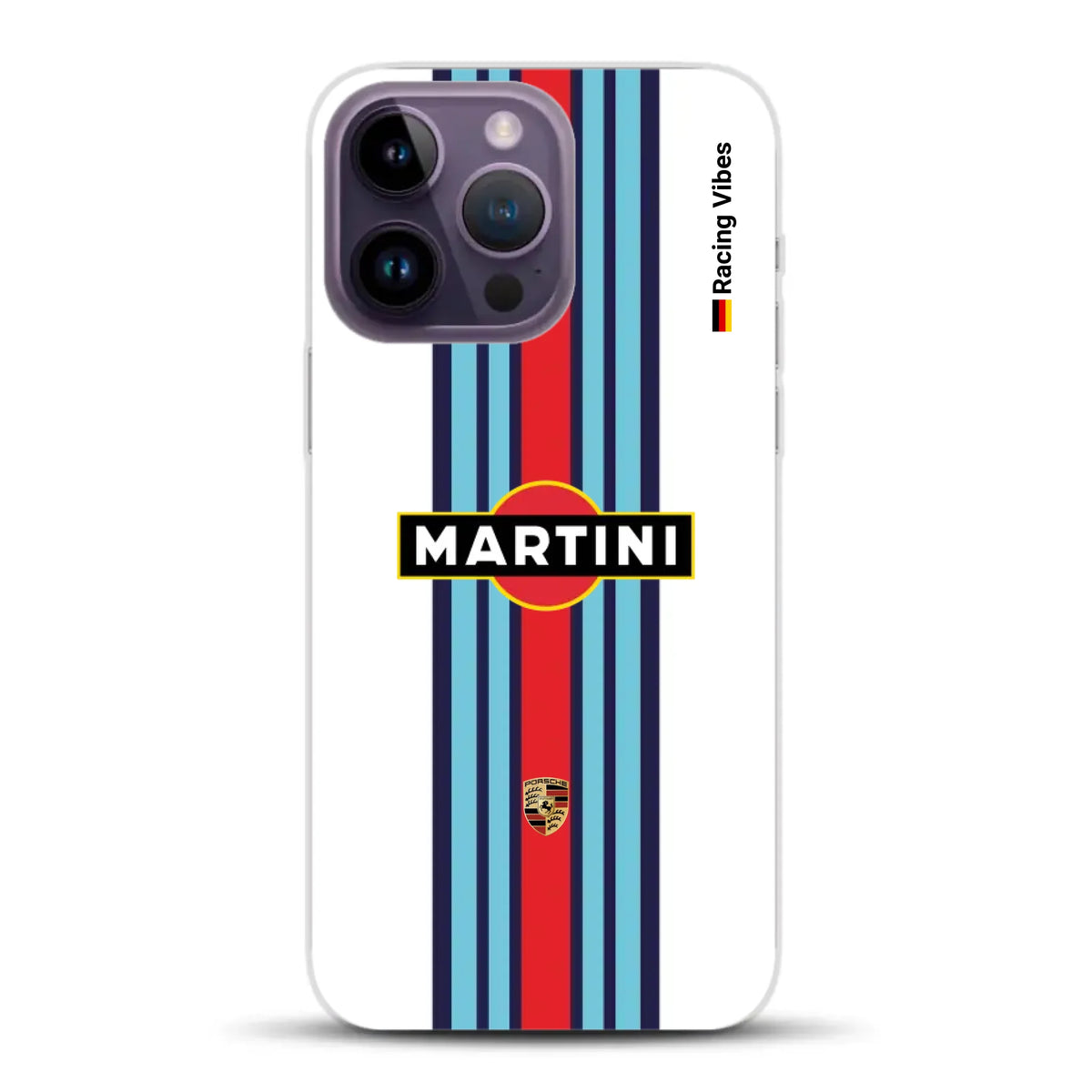 Martini Porsche Livery #1 - Individuelle Handyhülle für iPhone
