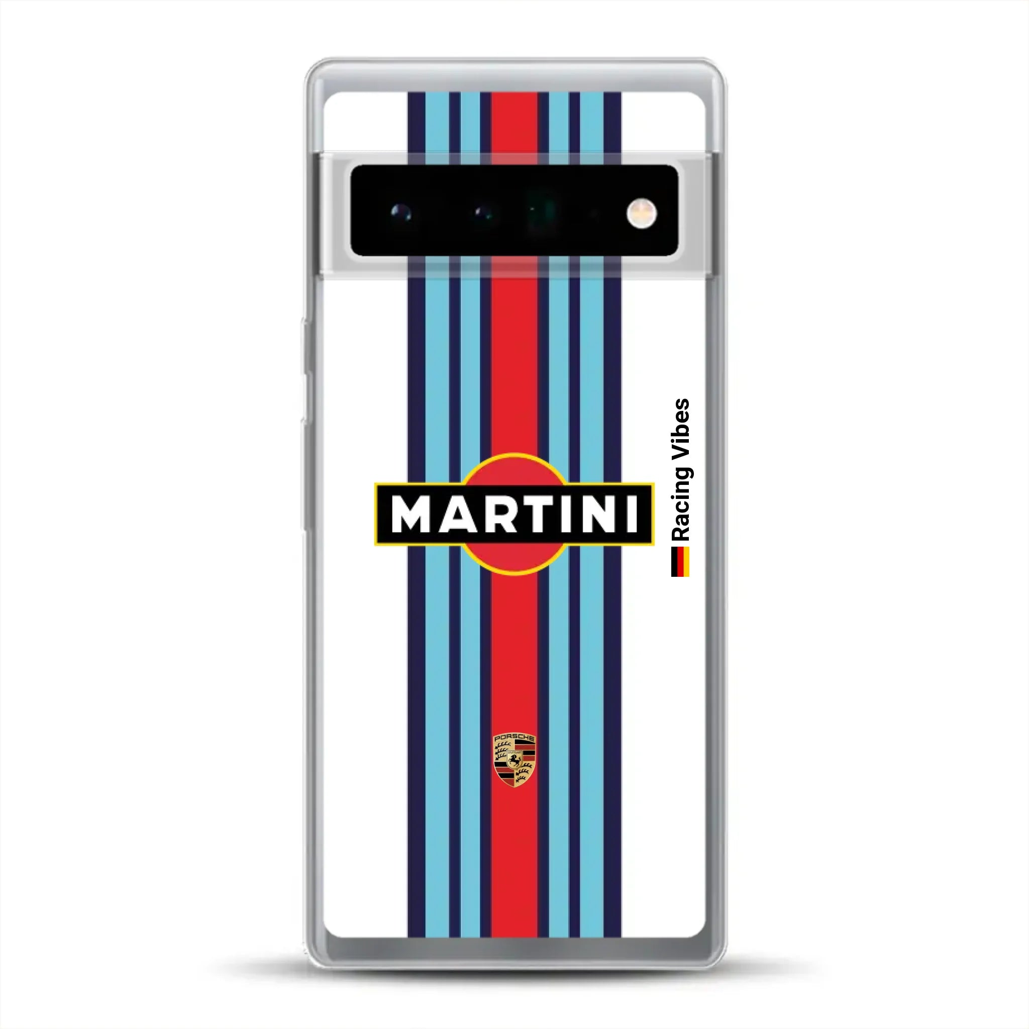 Martini Porsche Livery #1 - Custom phone case for Google