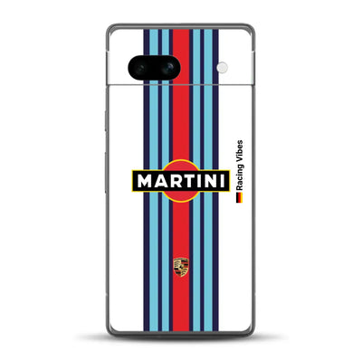 Martini Porsche Livery #1 - Custom phone case for Google