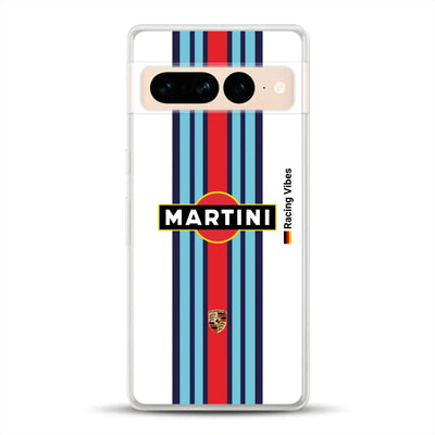 Martini Porsche Livery #1 - Custom phone case for Google