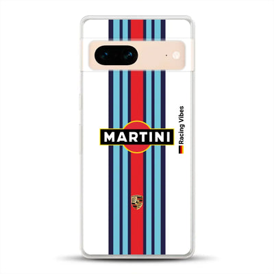 Martini Porsche Livery #1 - Custom phone case for Google