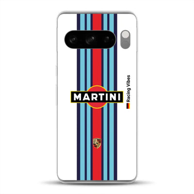 Martini Porsche Livery #1 - Custom phone case for Google