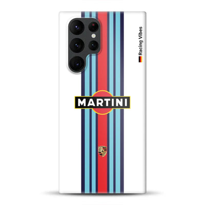Martini Porsche Livery #1 - Individuelle Hardcase Hülle für Samsung