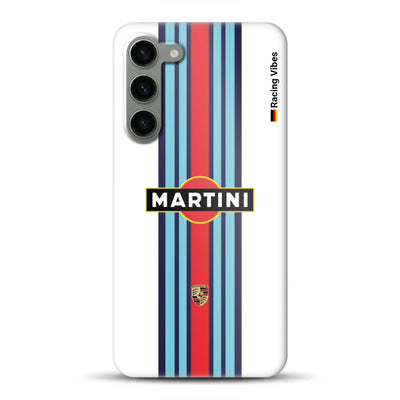 Martini Porsche Livery #1 - Individuelle Hardcase Hülle für Samsung