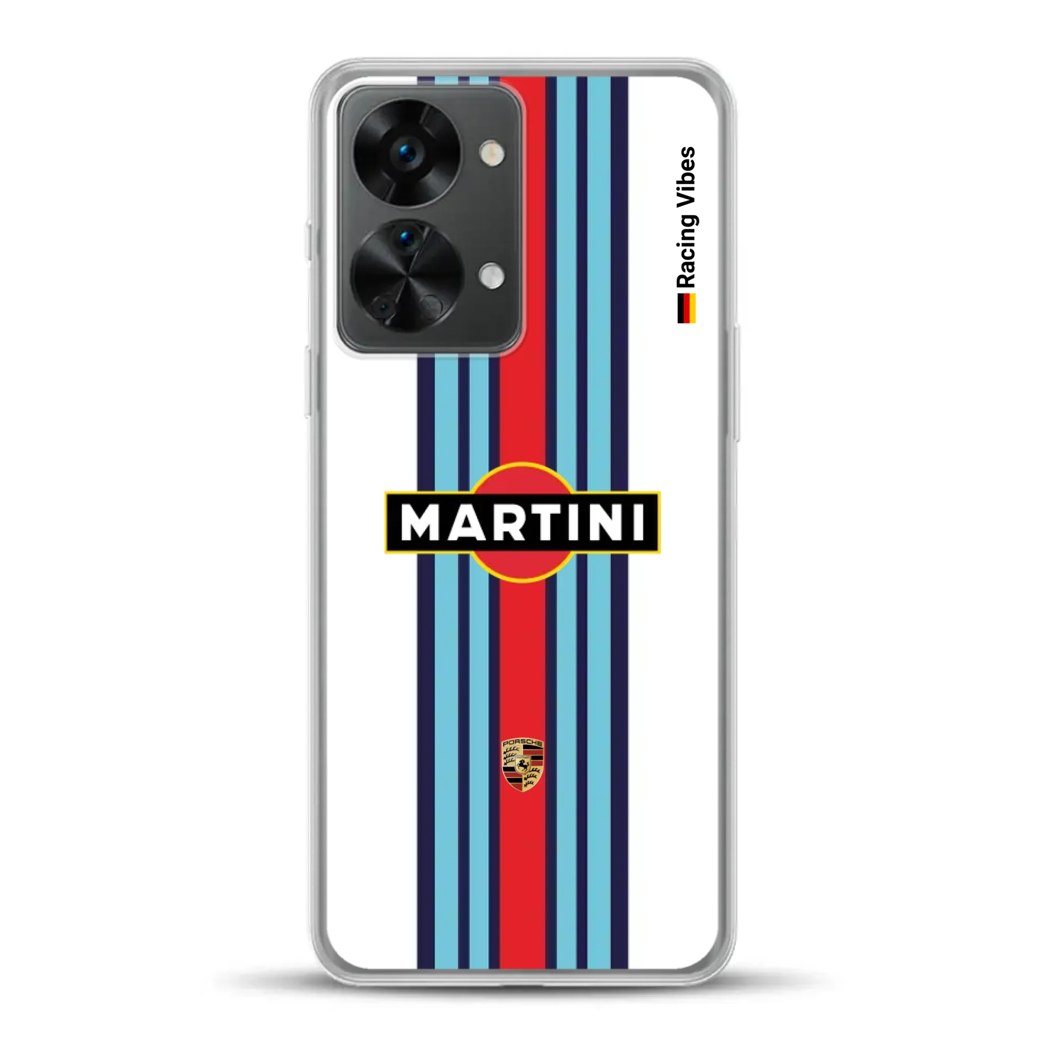 Martini Porsche Livery #1 - Custodia per cellulare personalizzata