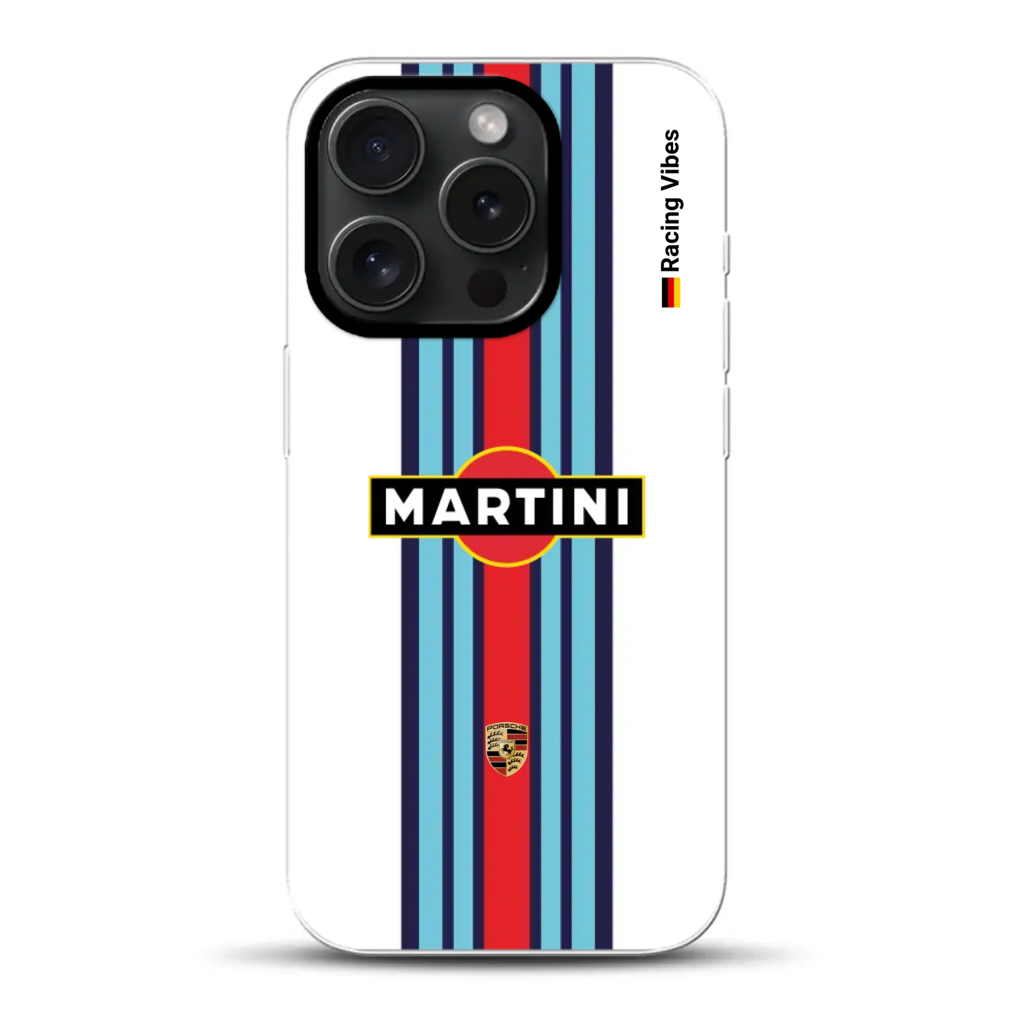Martini Porsche Livery #1 - Individuelle Handyhülle für iPhone