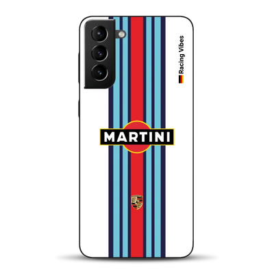 Martini Porsche Livery #1 - Custom phone case for Samsung