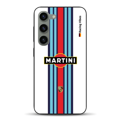 Martini Porsche Livery #1 - Custom phone case for Samsung