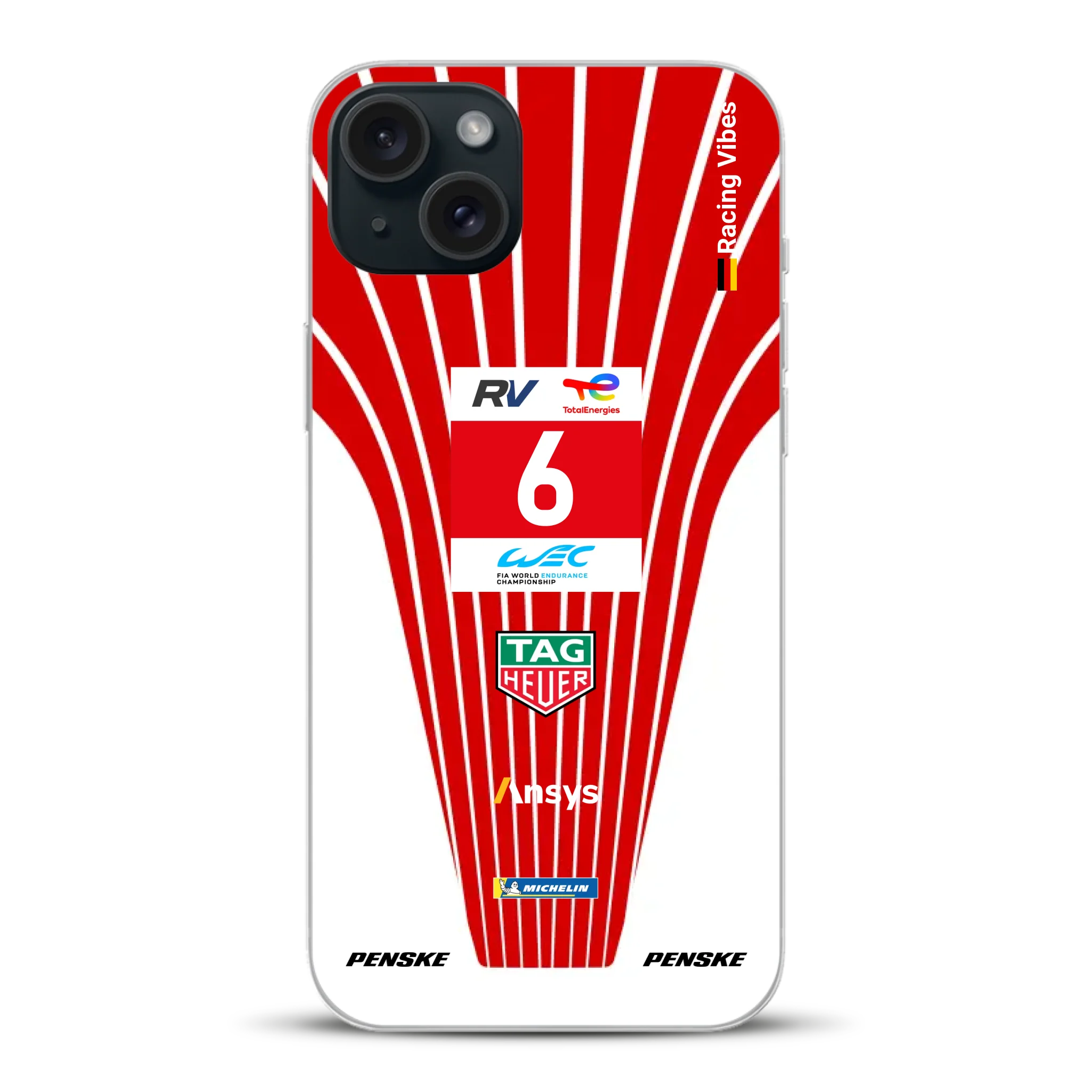 Porsche 963 2024 Livery - Custom phone case for iPhone