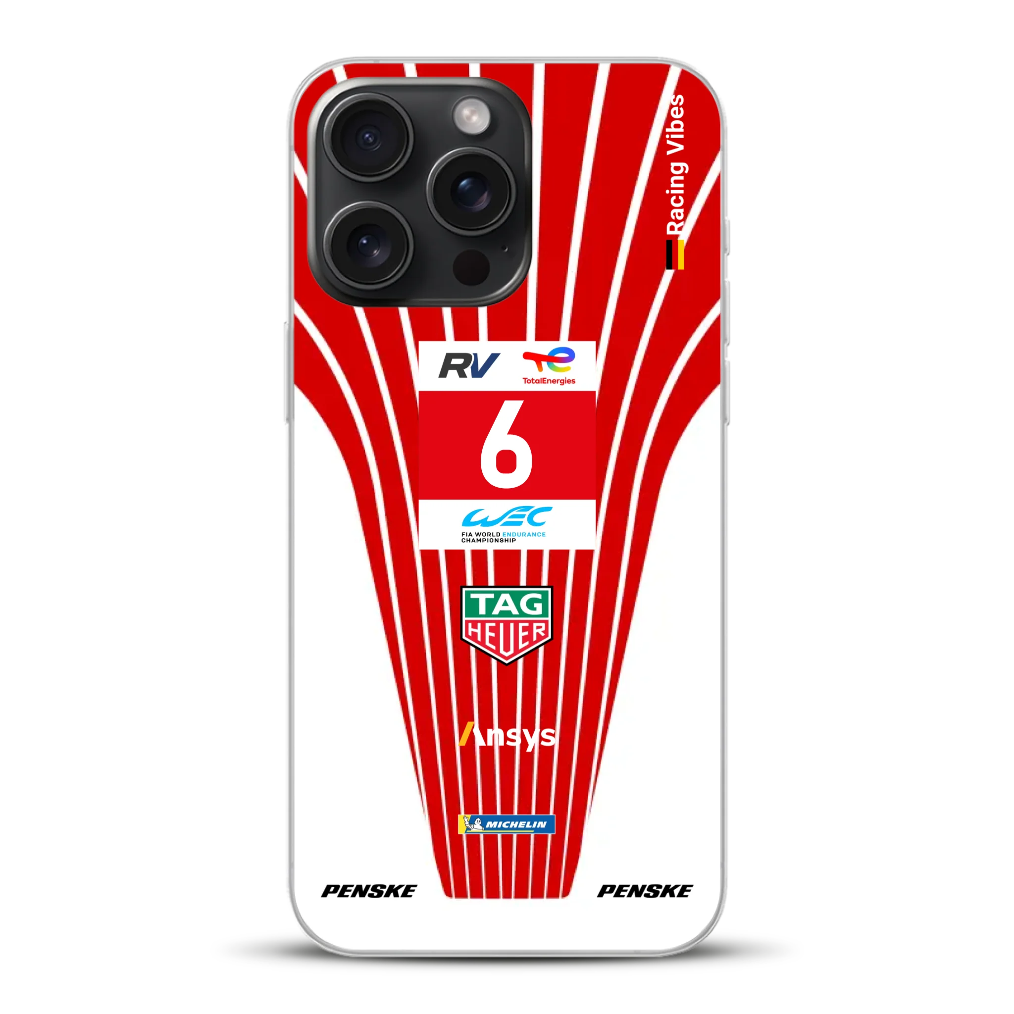 Porsche 963 2024 Livery - Custom phone case for iPhone