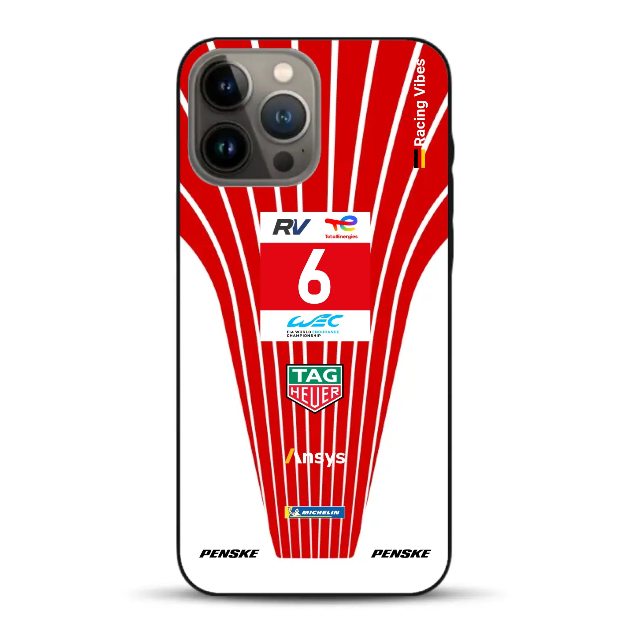 Porsche 963 2024 Livery - Custom phone case for iPhone
