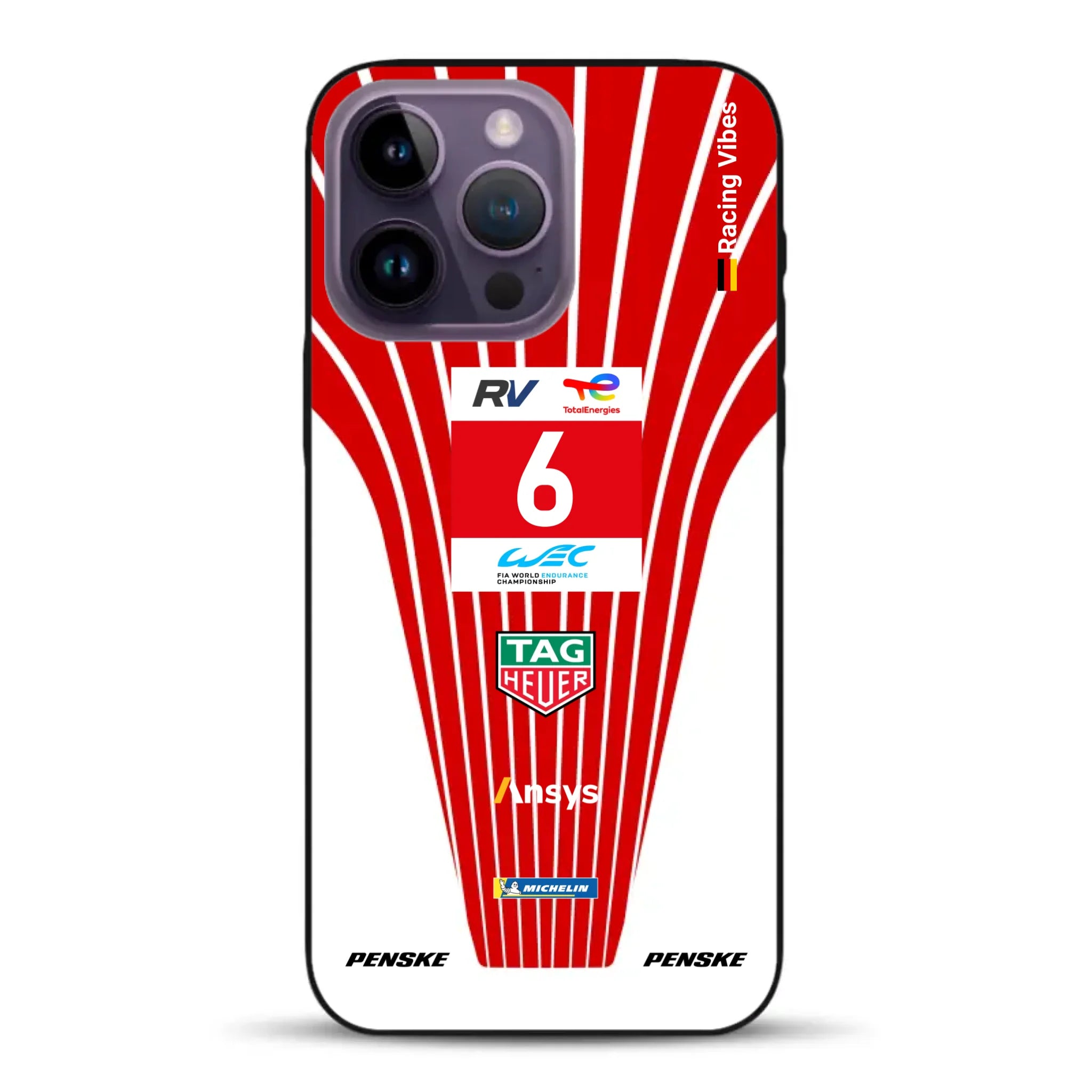 Porsche 963 2024 Livery - Custom phone case for iPhone