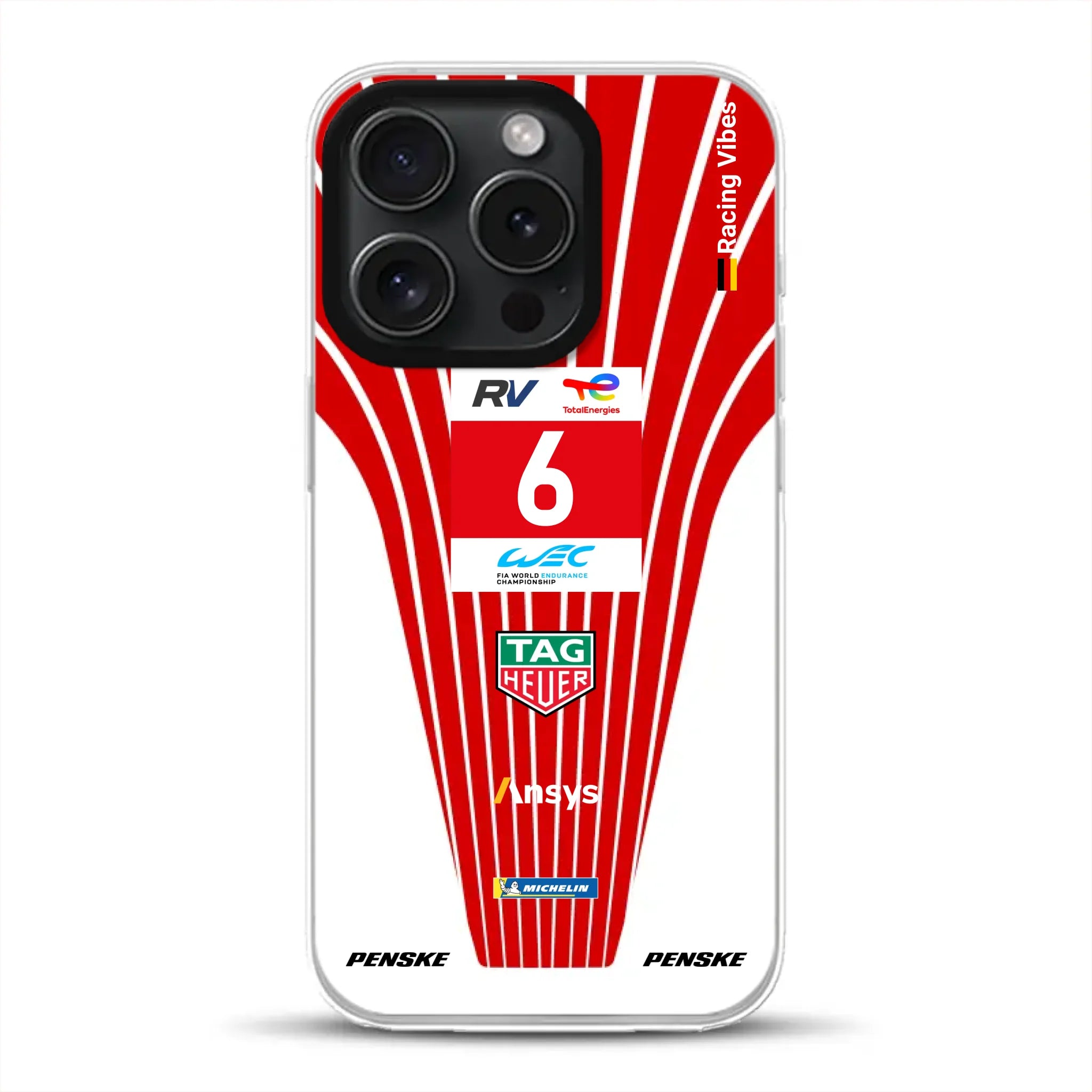 Porsche 963 2024 Livery - Custom phone case for iPhone