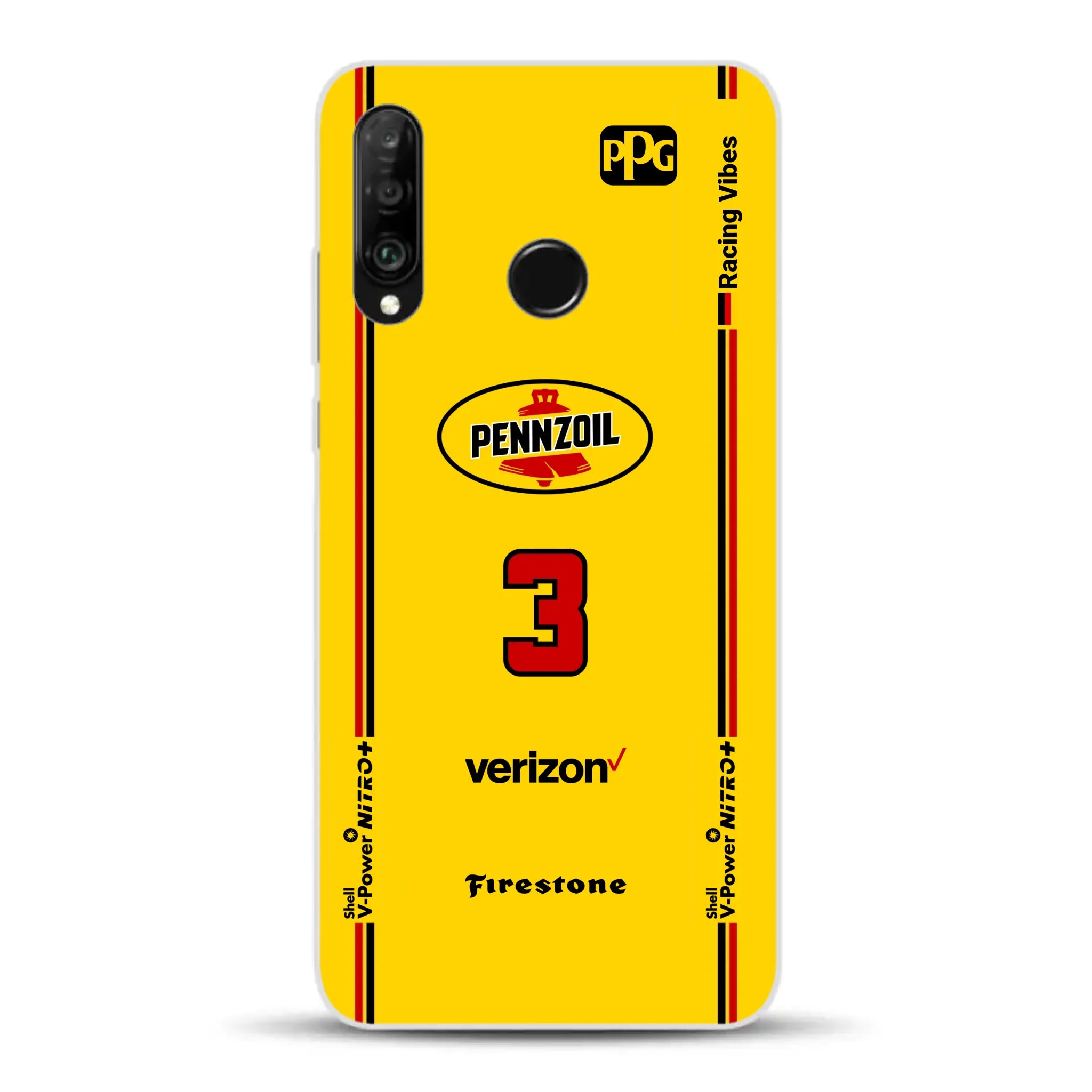 Yellow Submarine Racing Livery - Custom phone case for Huawei