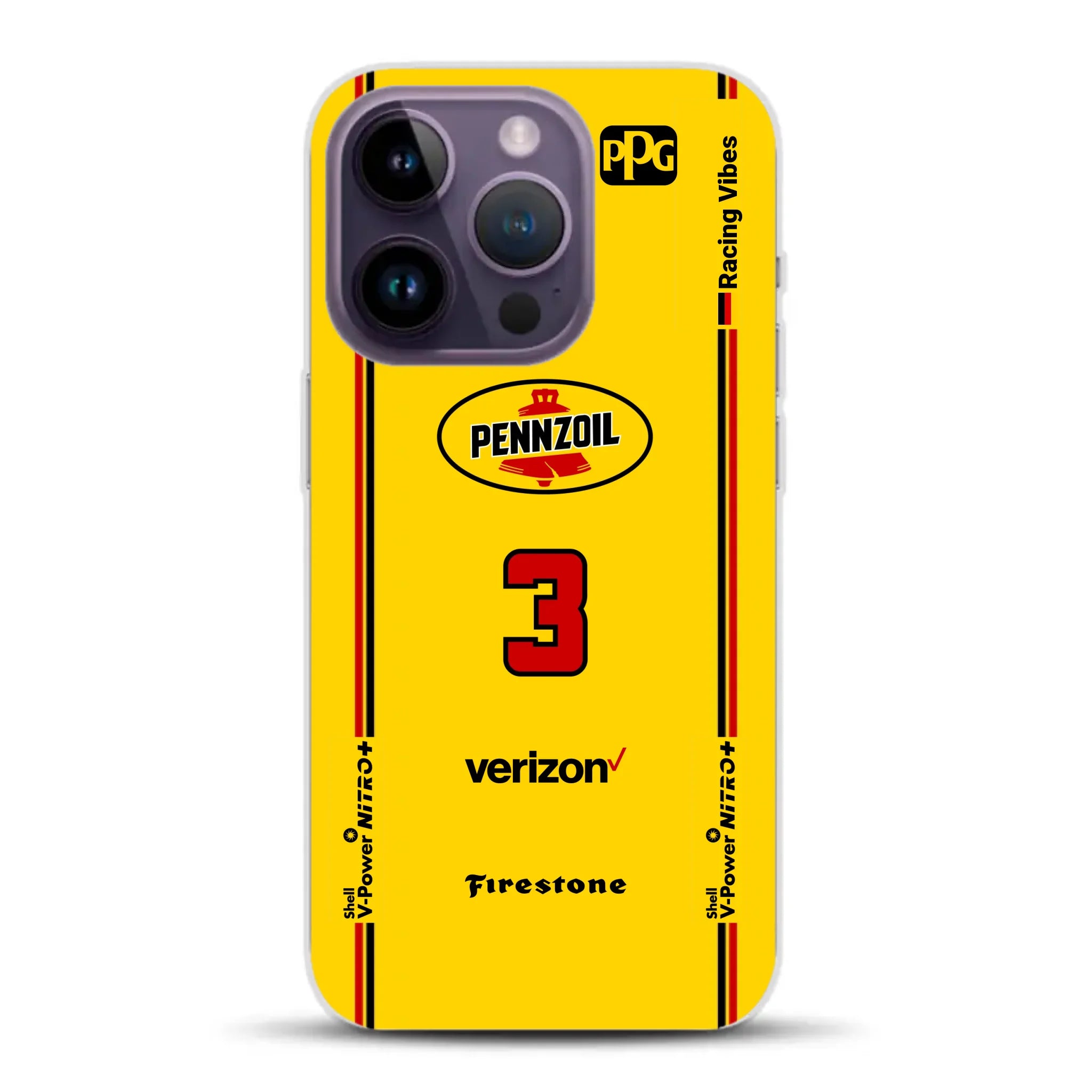 Yellow Submarine Racing Livery - Custom phone case for iPhone