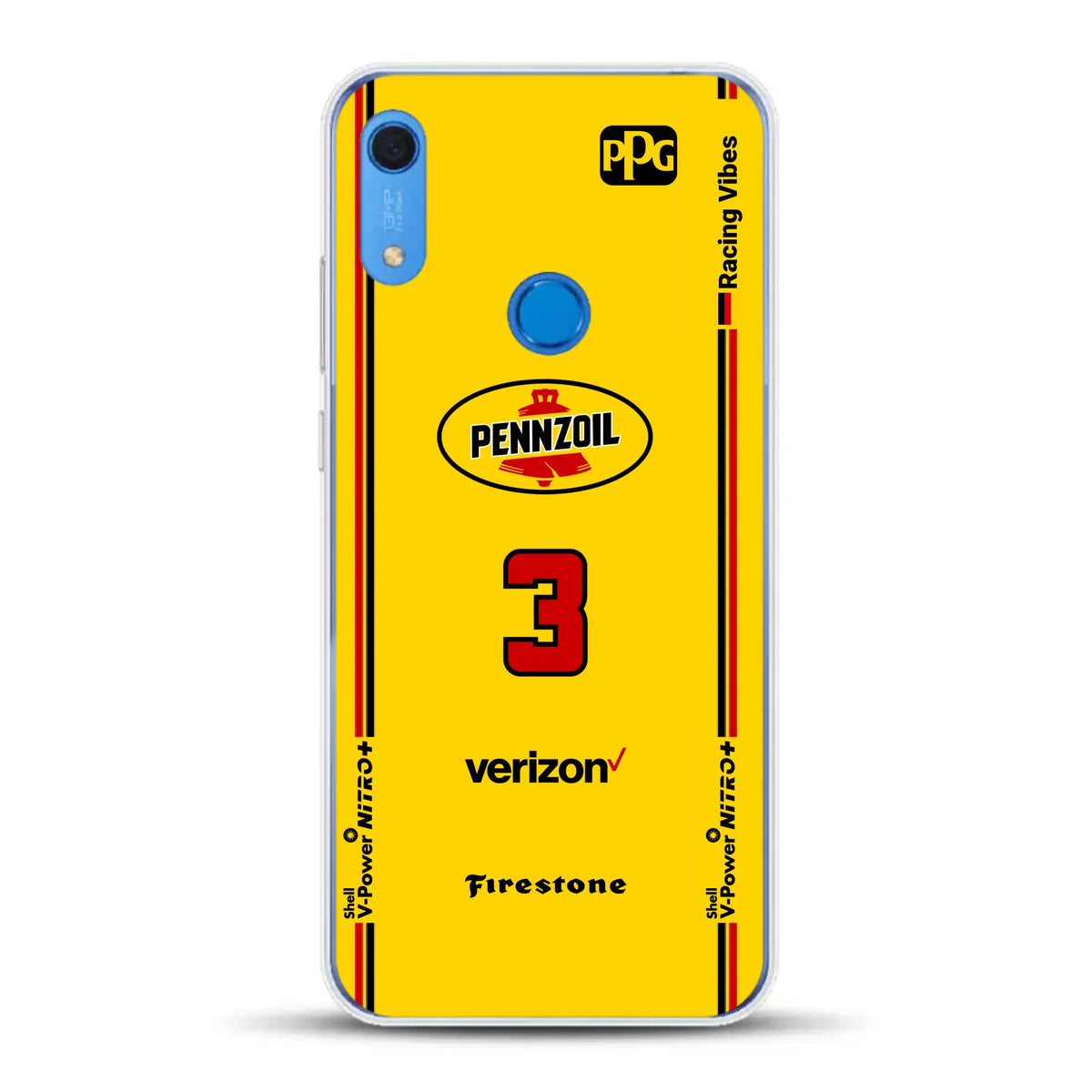 Yellow Submarine Racing Livery - Custodia per cellulare personalizzata per Huawei