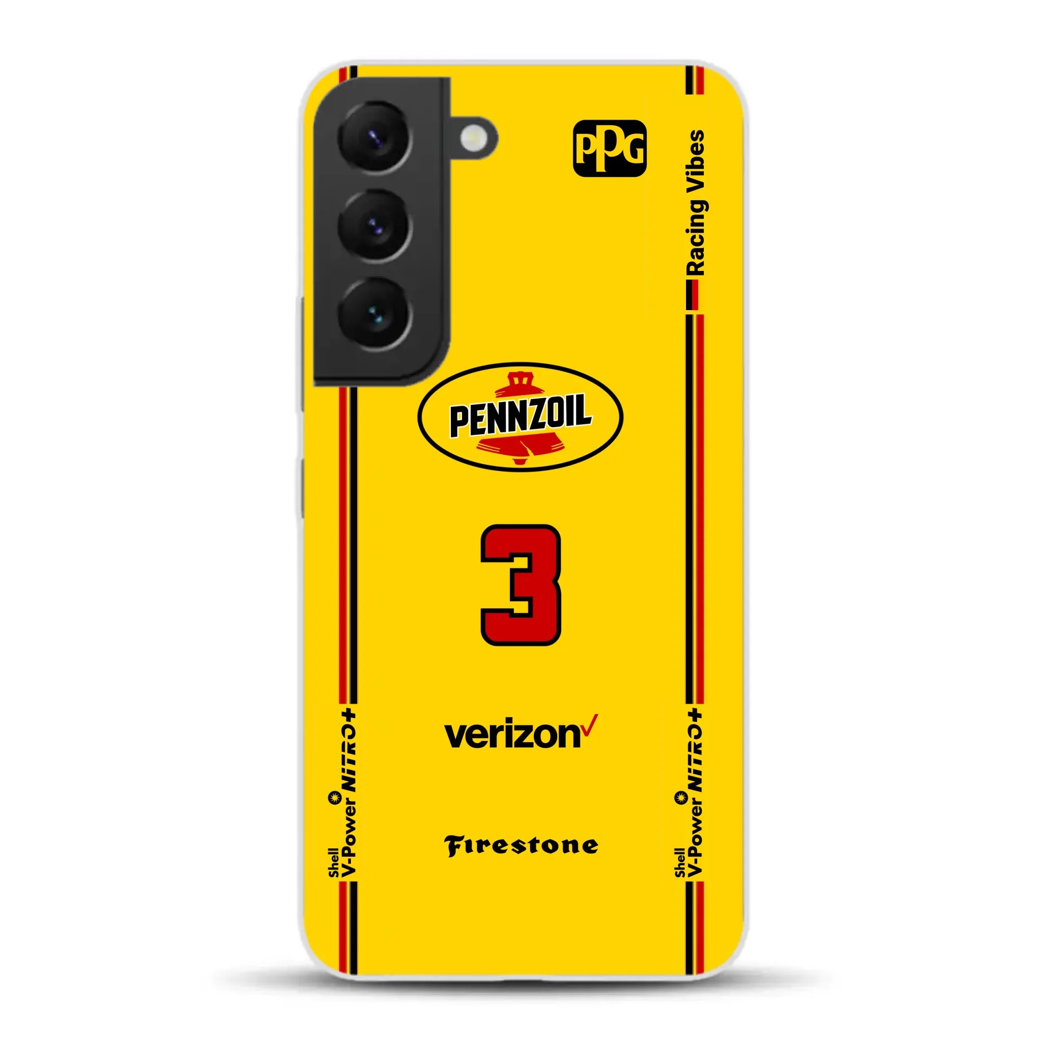 Yellow Submarine Racing Livery - Individuelle Handyhülle für Samsung