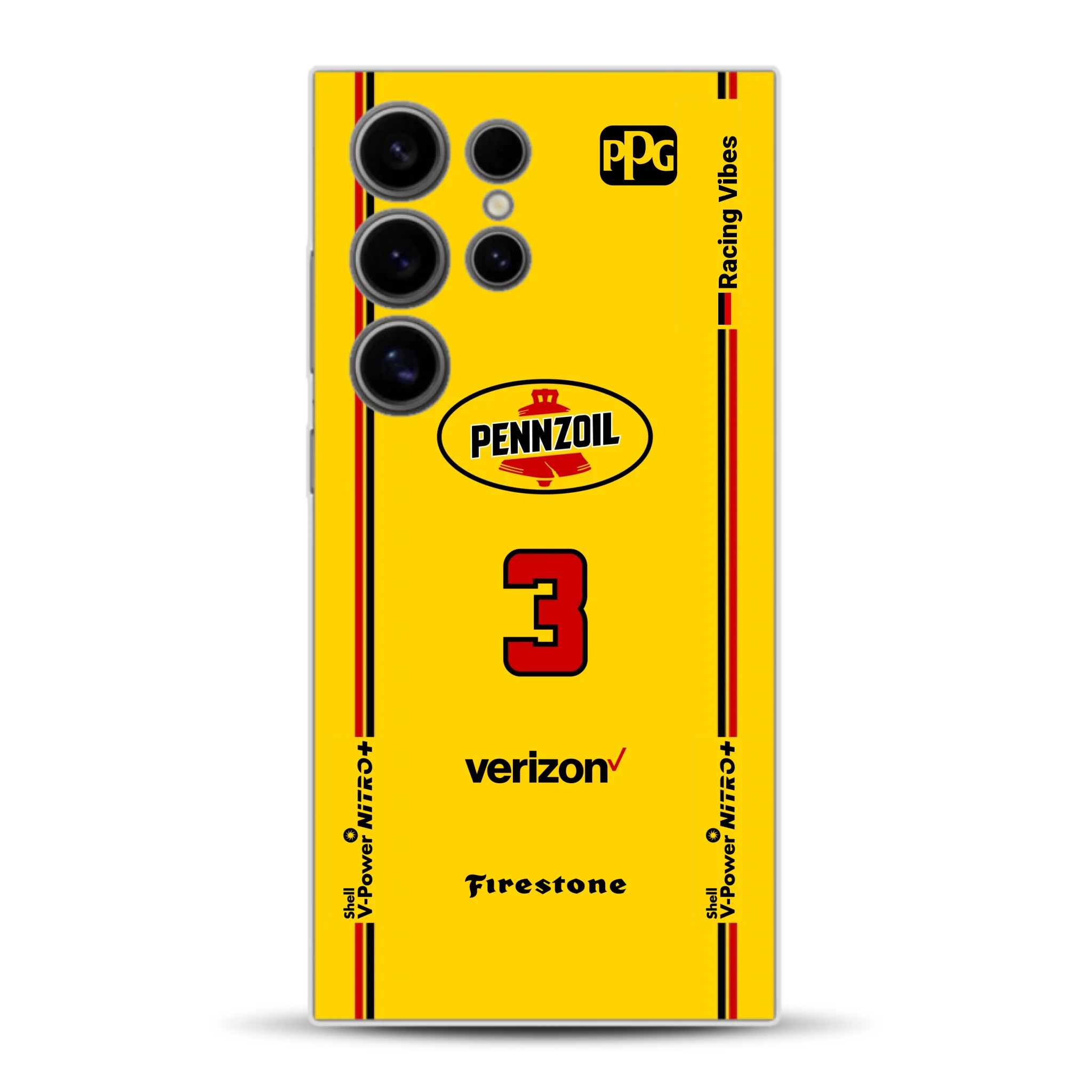 Yellow Submarine Racing Livery - Individuelle Handyhülle für Samsung