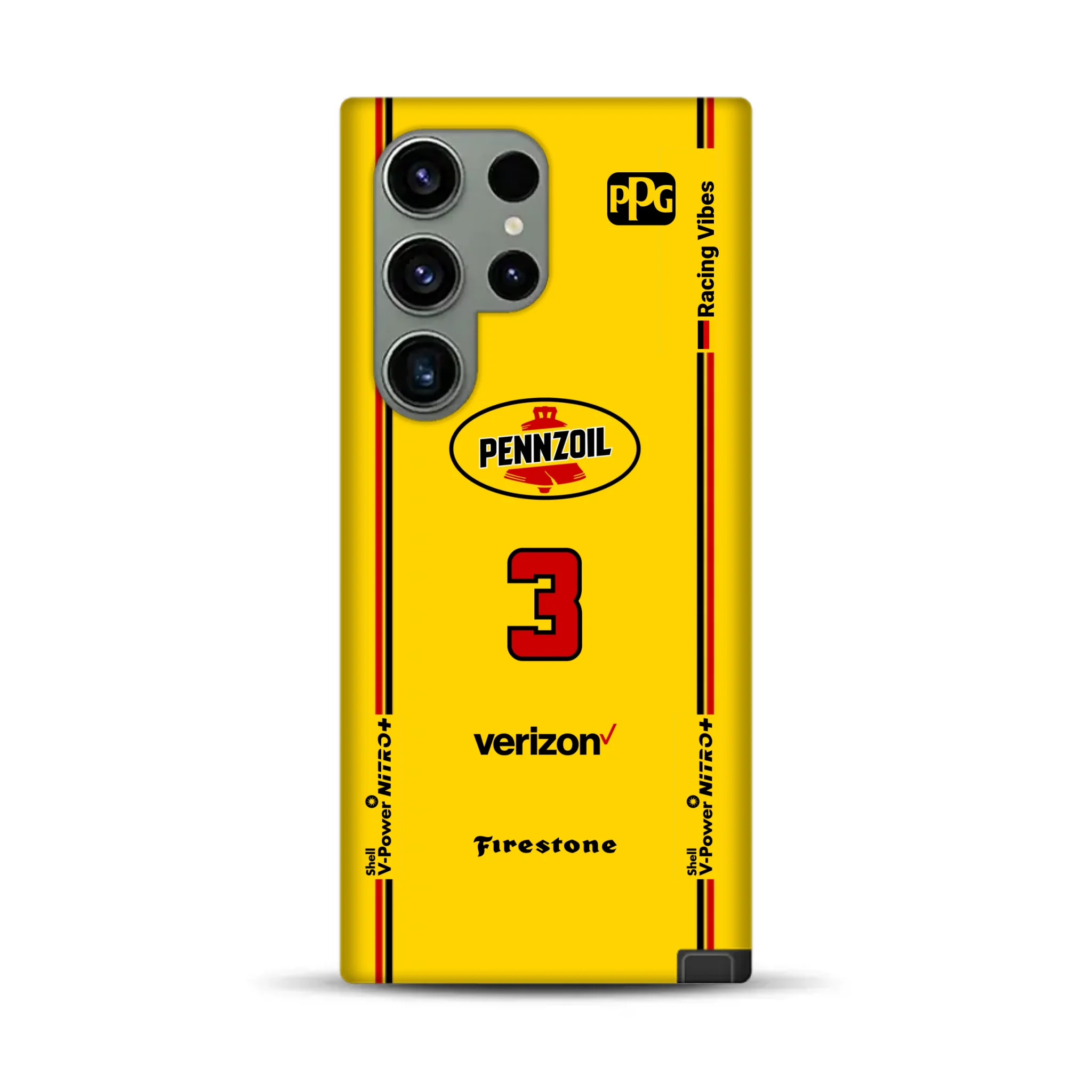 Yellow Submarine Racing Livery – Custodia premium personalizzata per Samsung