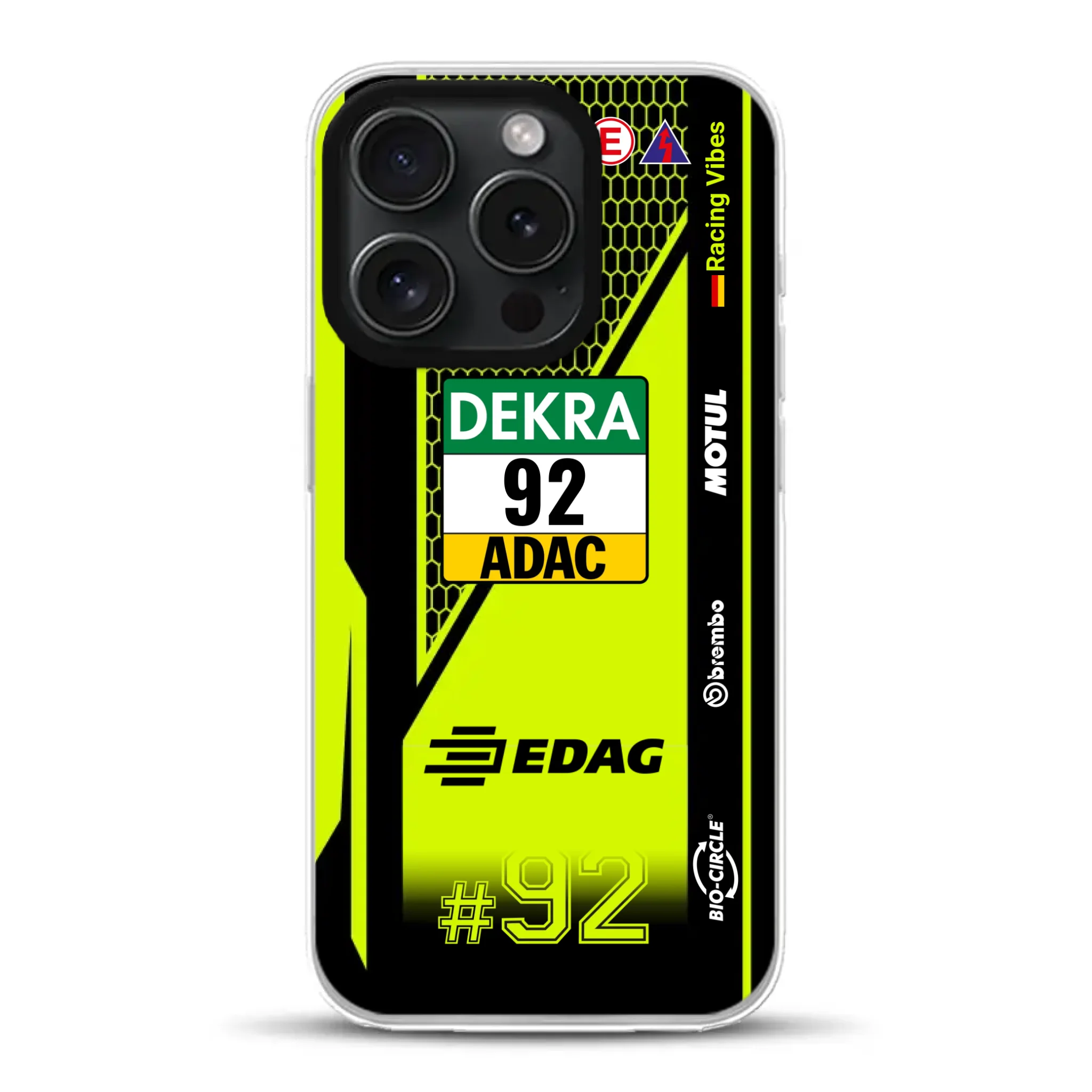 Huracán GT3 EVO2 #92 DTM Champion 2024 Livery - Custom Hybrid Case with MagSafe