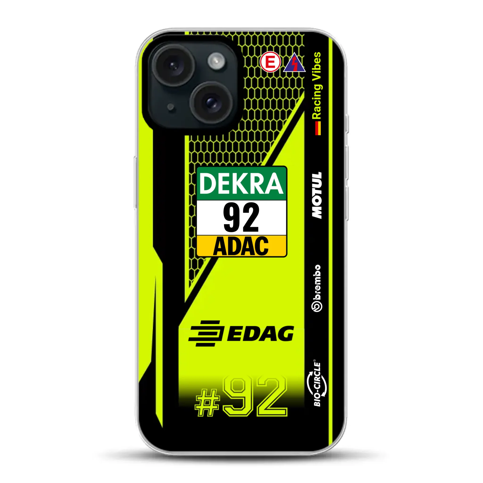 Huracán GT3 EVO2 #92 DTM Champion 2024 Livery - Custom phone case for iPhone
