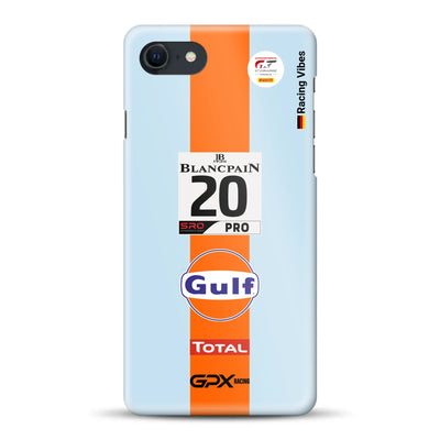Gulf Porsche GT Livery - Individuelle Hardcase Hülle für iPhone