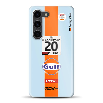 Gulf Porsche GT Livery - Individuelle Hardcase Hülle für Samsung