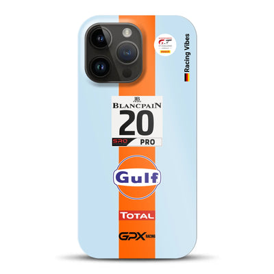 Gulf Porsche GT Livery - Individuelle Hardcase Hülle für iPhone