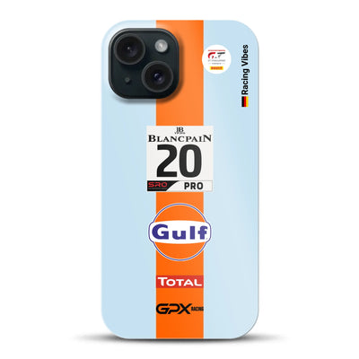 Gulf Porsche GT Livery - Individuelle Hardcase Hülle für iPhone
