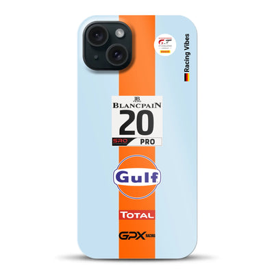 Gulf Porsche GT Livery - Individuelle Hardcase Hülle für iPhone