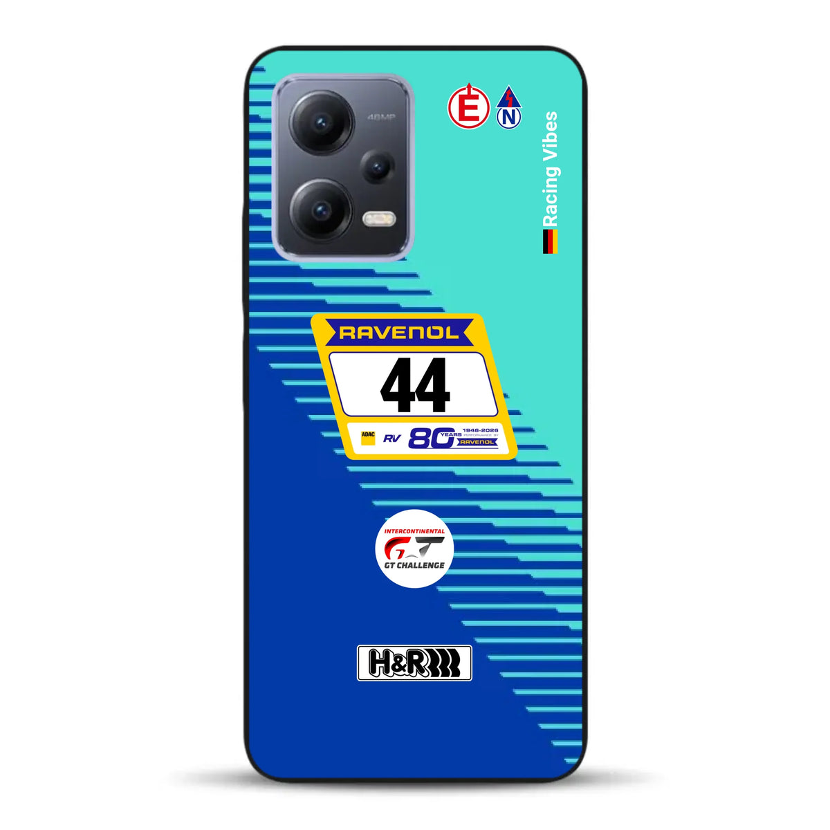 Porsche 911 GT3 R #44 24h Nürburgring Livery - Individuelle Handyhülle für Xiaomi