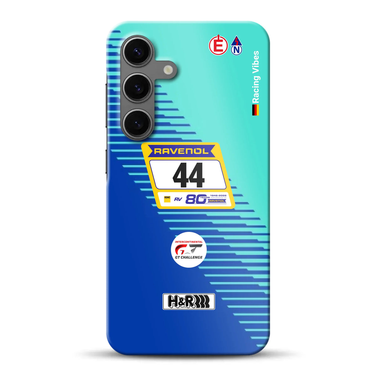 Porsche 911 GT3 R #44 24h Nürburgring Livery - Individuelle Hardcase Hülle für Samsung