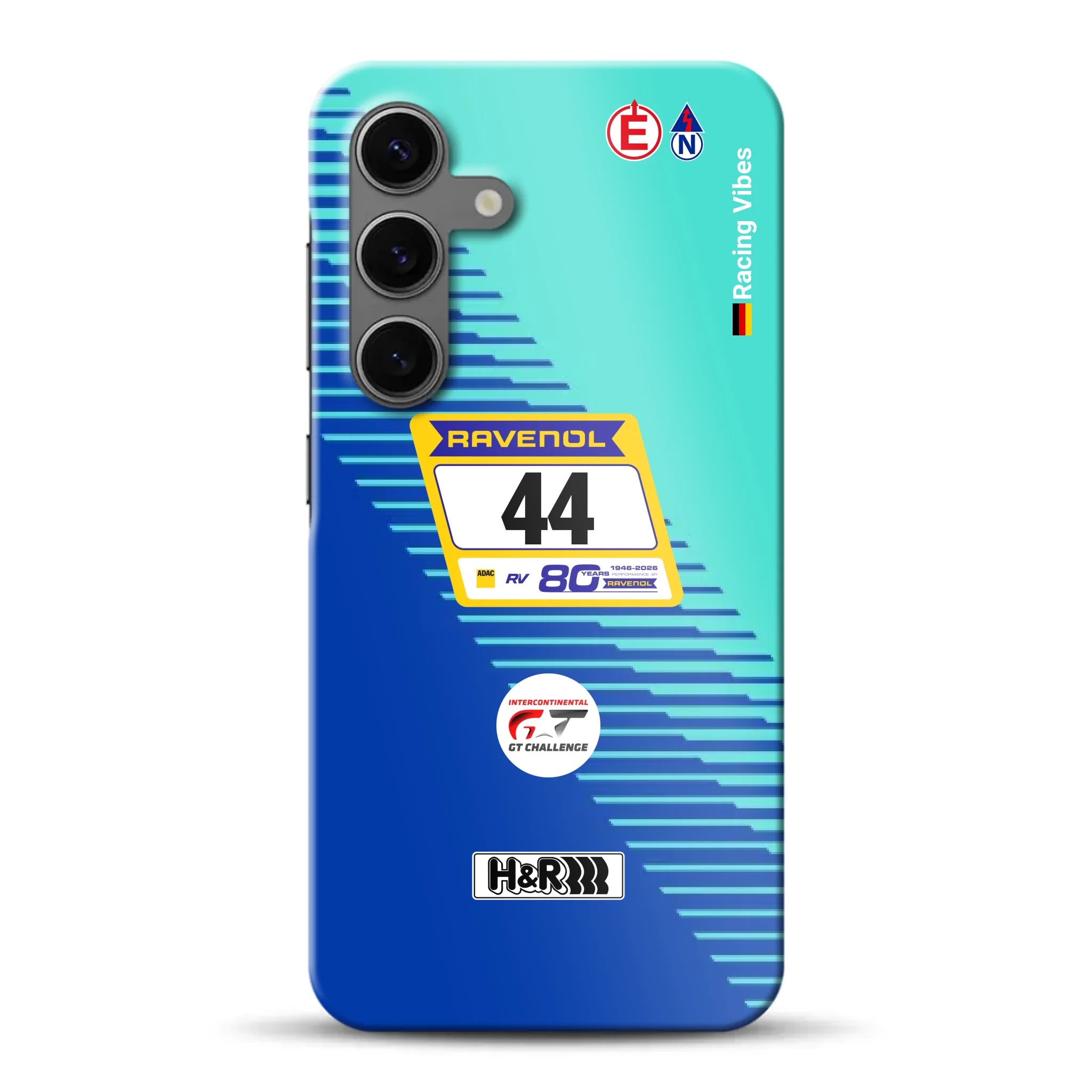 Porsche 911 GT3 R #44 24h Nürburgring Livery - Individuelle Hardcase Hülle für Samsung