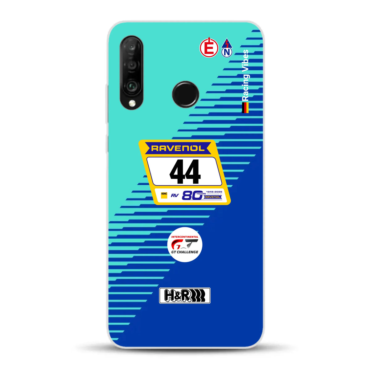 Porsche 911 GT3 R #44 24h Nürburgring Livery - Housse de téléphone portable personnalisée pour Huawei