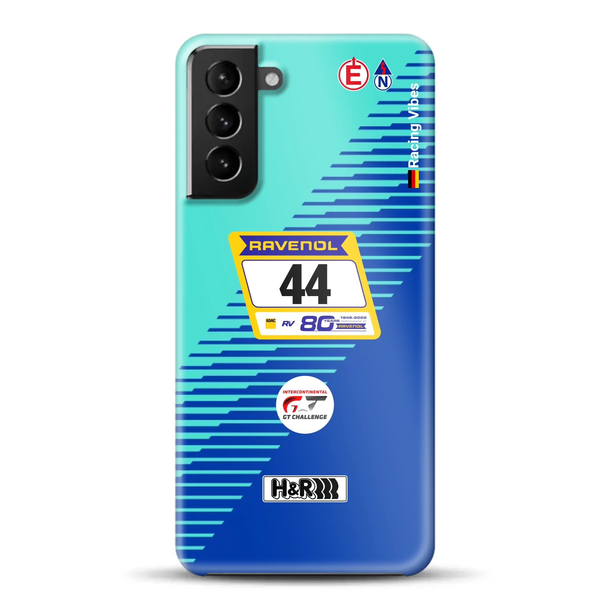 Porsche 911 GT3 R #44 24h Nürburgring Livery - Individuelle Hardcase Hülle für Samsung