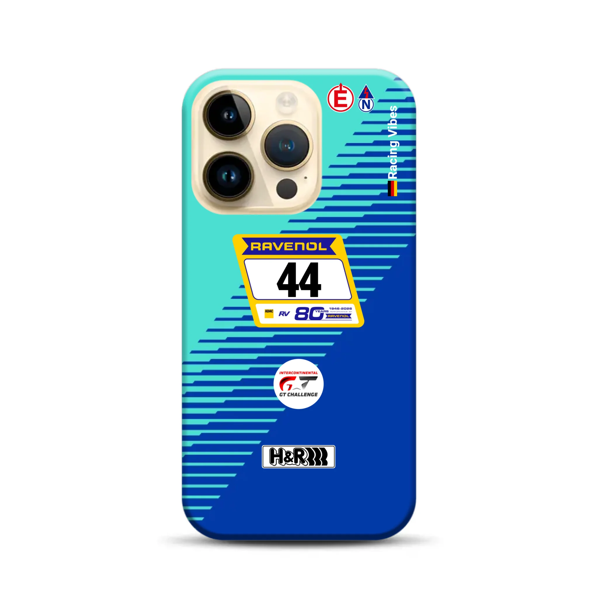 Porsche 911 GT3 R #44 24h Nürburgring Livery - Individuelle Premium Hülle für iPhone