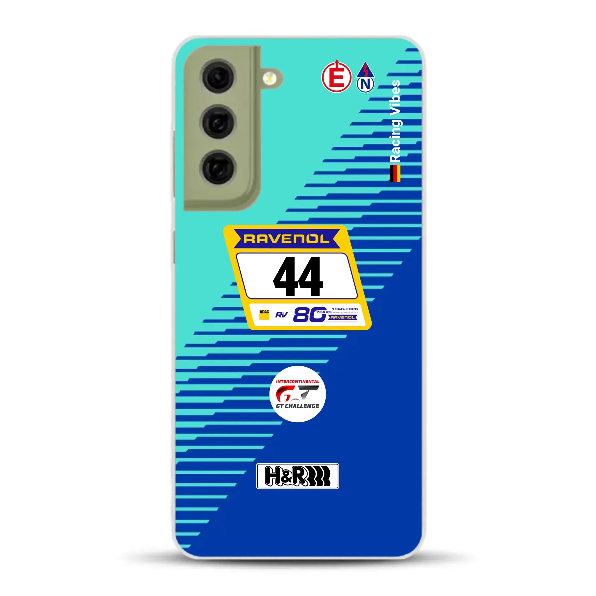 Porsche 911 GT3 R #44 24h Nürburgring Livery - Individuelle Handyhülle für Samsung