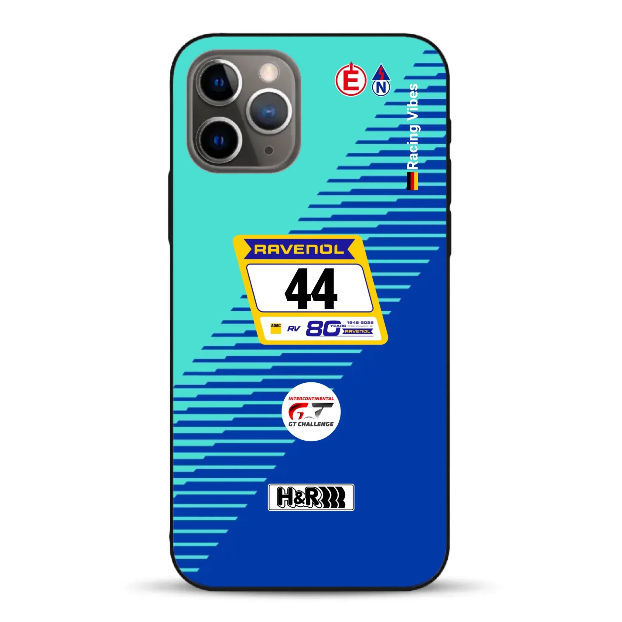 Porsche 911 GT3 R #44 24h Nürburgring Livery - Individuelle Handyhülle für iPhone