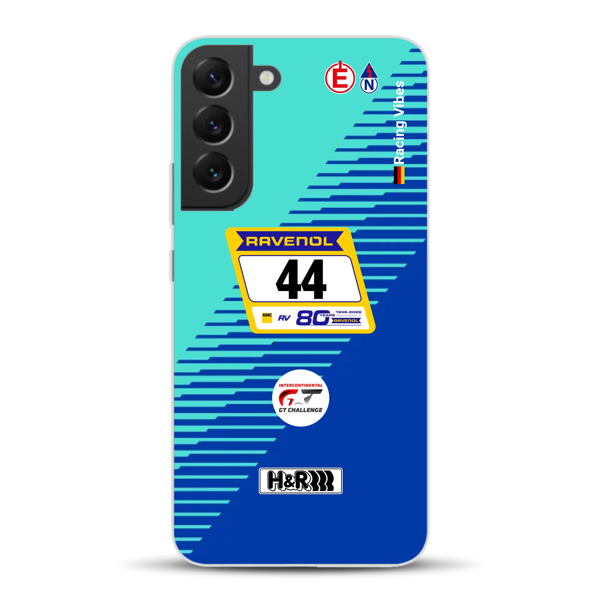 Porsche 911 GT3 R #44 24h Nürburgring Livery - Individuelle Handyhülle für Samsung
