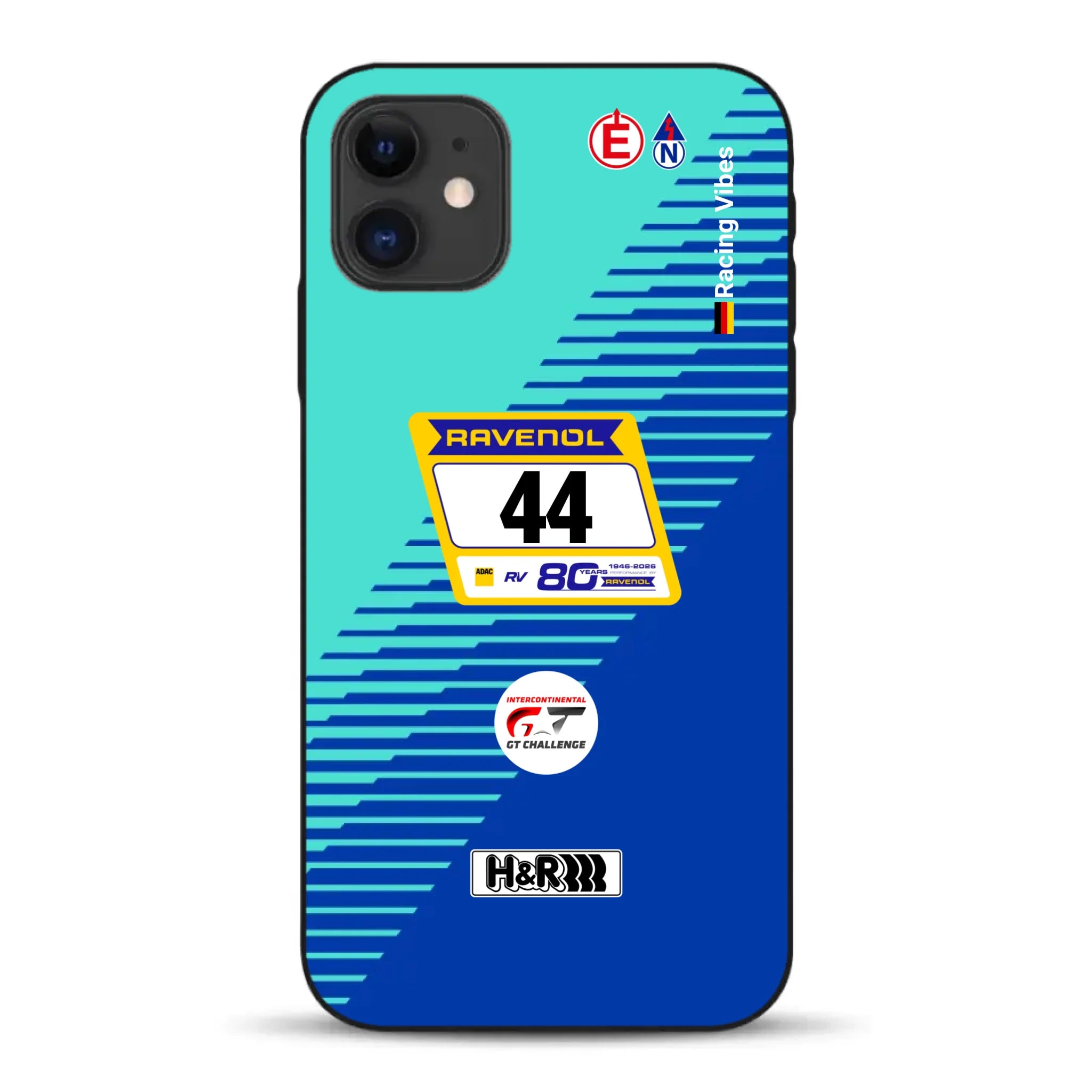 Porsche 911 GT3 R #44 24h Nürburgring Livery - Individuelle Handyhülle für iPhone