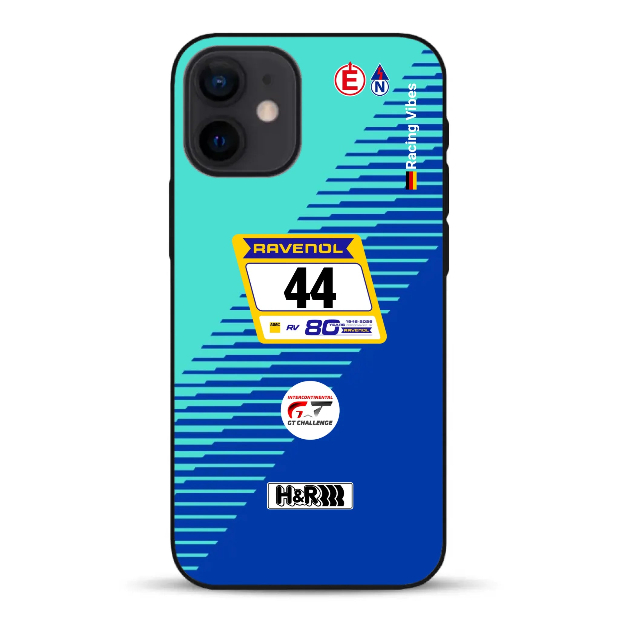 Porsche 911 GT3 R #44 24h Nürburgring Livery - Individuelle Handyhülle für iPhone