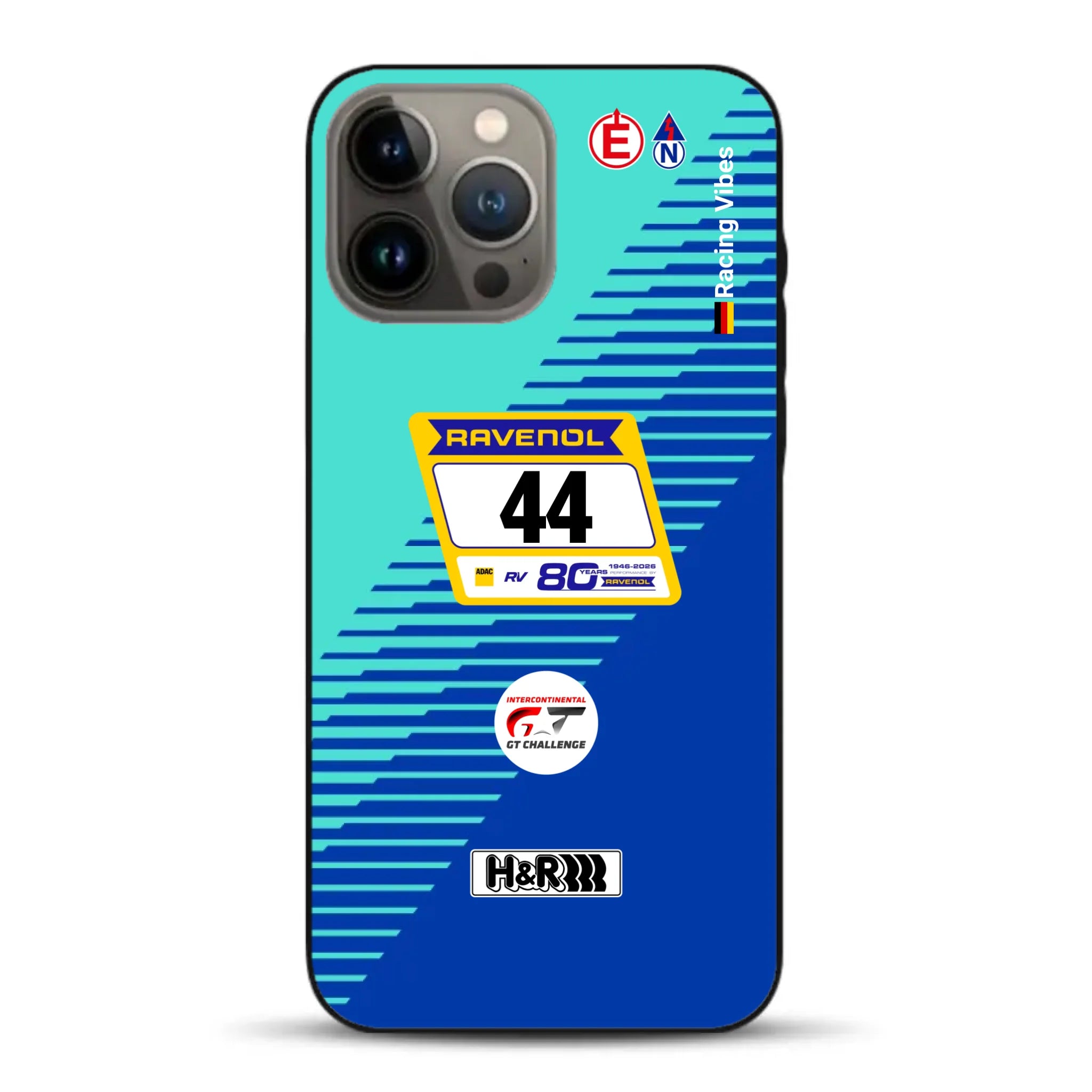 Porsche 911 GT3 R #44 24h Nürburgring Livery - Individuelle Handyhülle für iPhone
