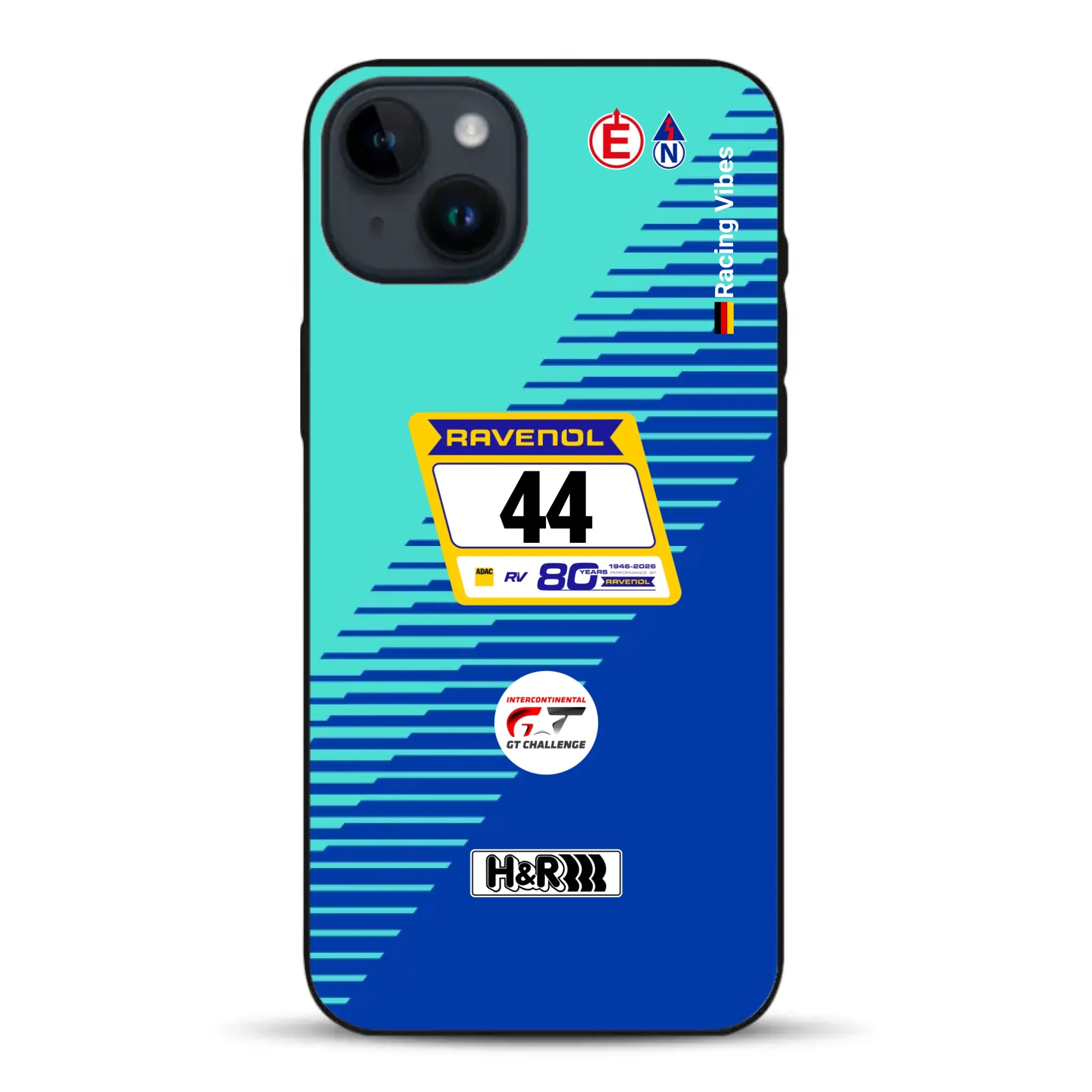 Porsche 911 GT3 R #44 24h Nürburgring Livery - Individuelle Handyhülle für iPhone