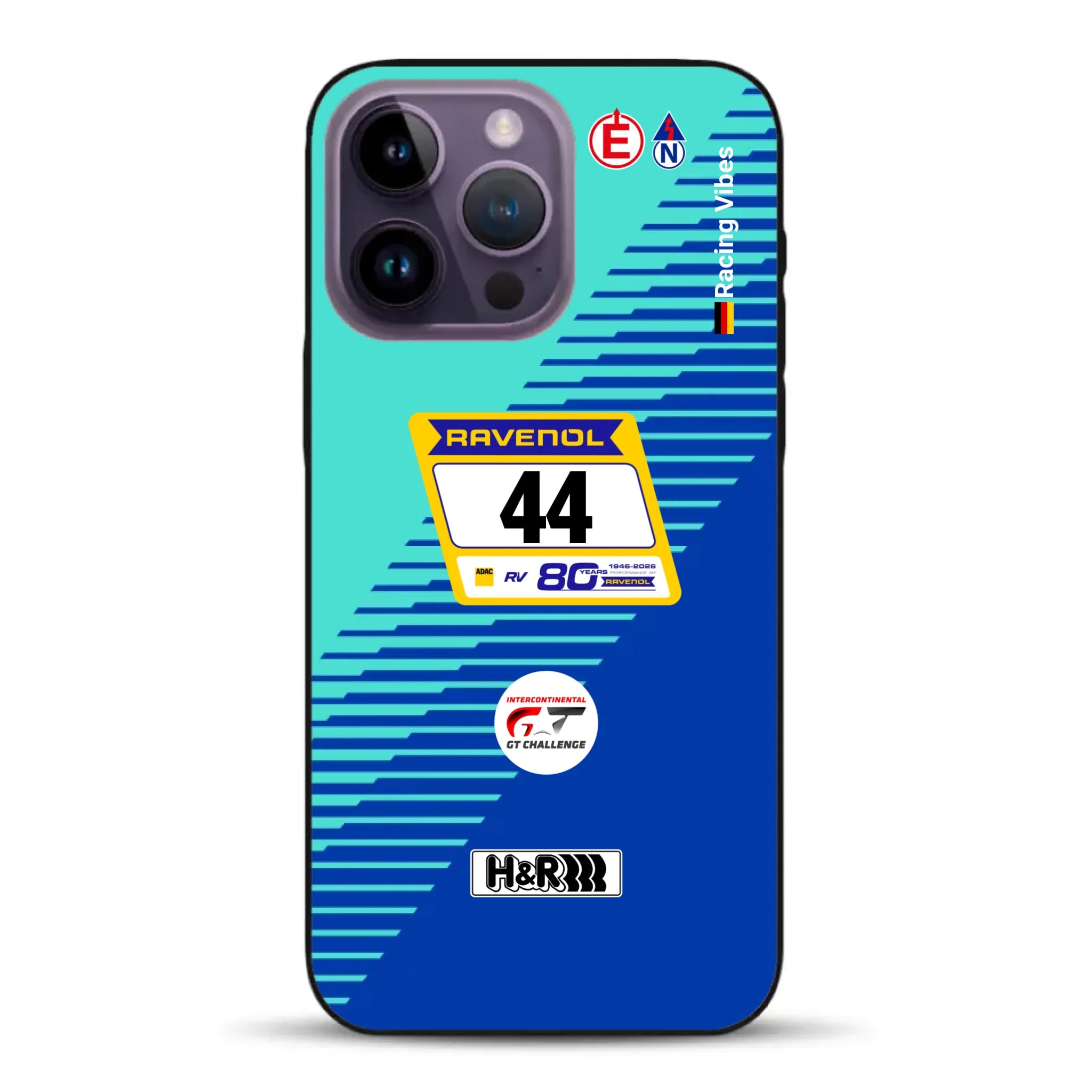 Porsche 911 GT3 R #44 24h Nürburgring Livery - Individuelle Handyhülle für iPhone