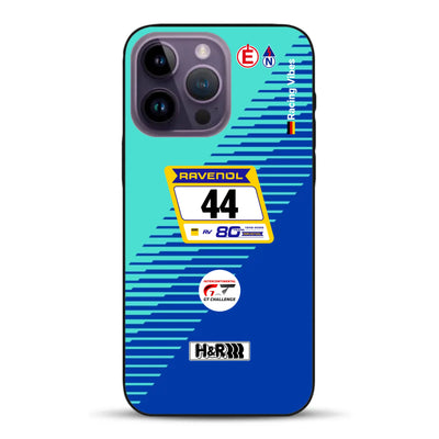 Porsche 911 GT3 R #44 24h Nürburgring Livery - Individuelle Handyhülle für iPhone