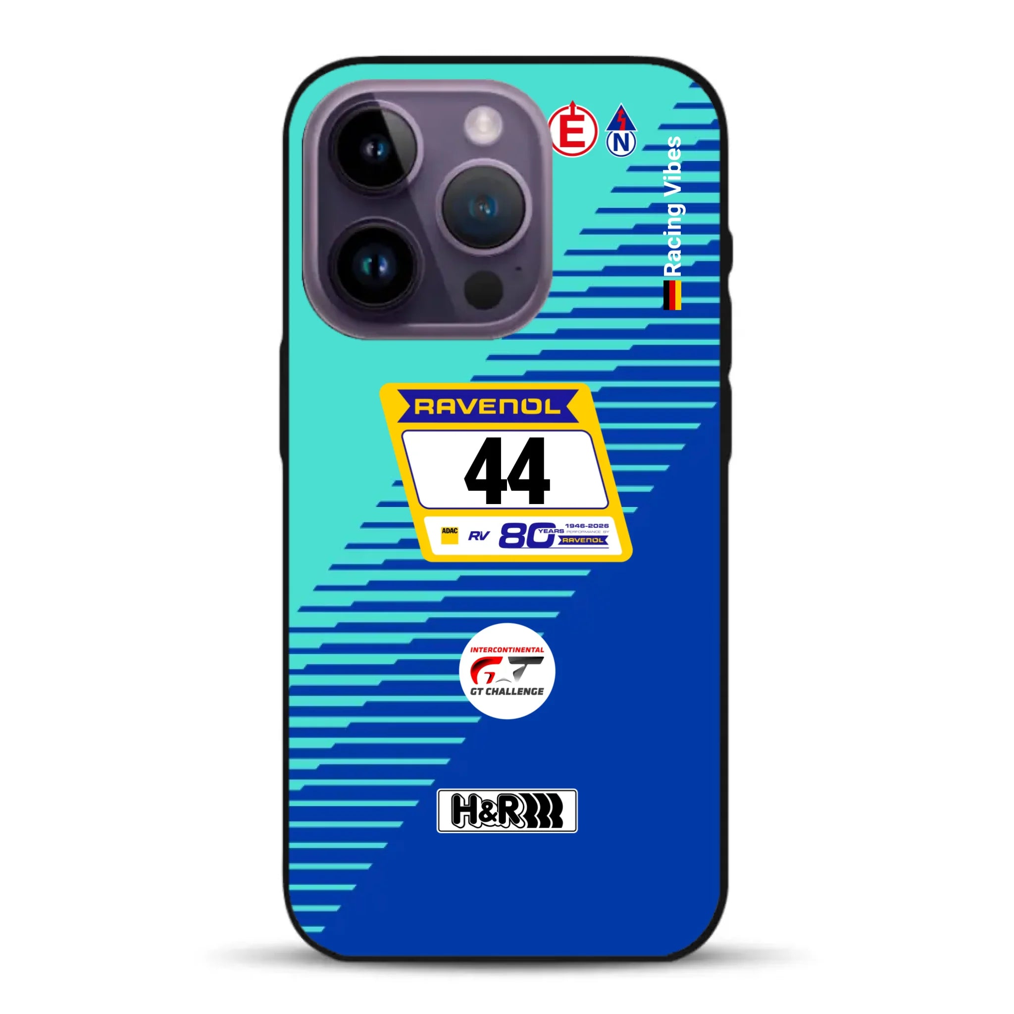Porsche 911 GT3 R #44 24h Nürburgring Livery - Individuelle Handyhülle für iPhone